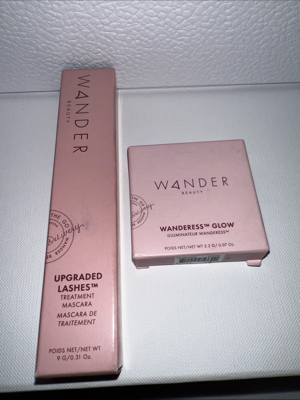 Wander Beauty Upgraded Lashes Treatment Mascara -Jet Black + mini Highlighter